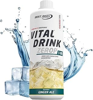 Best Body NutritionVital Drink, 1000 ml Flasche (Ginger Ale)