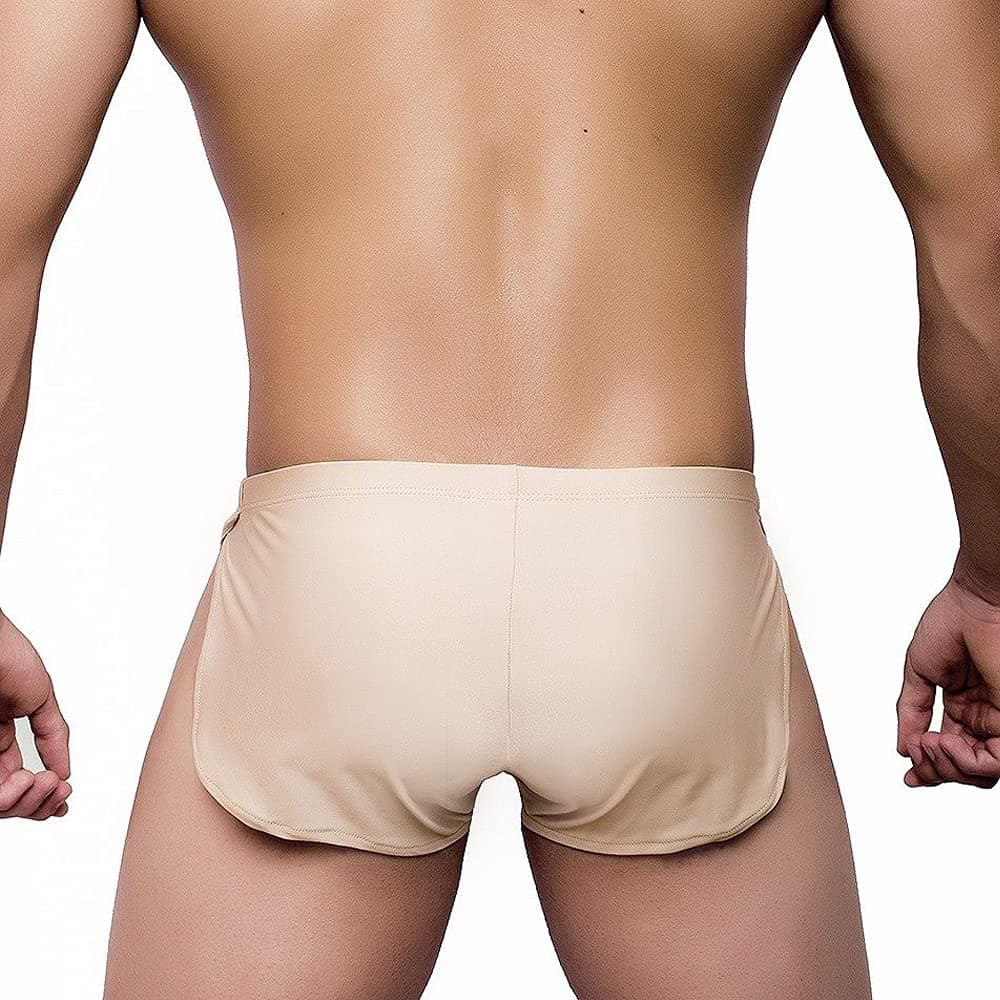 Mens Boxer Briefs with Large Split Sides No inner lining