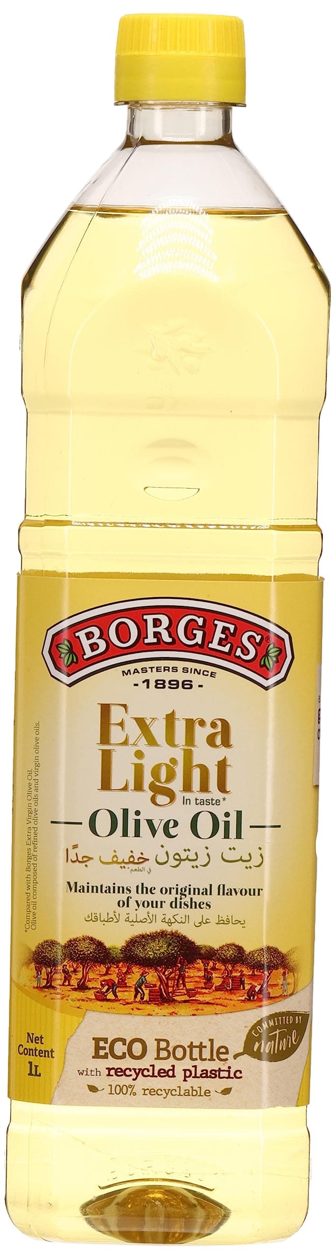 Borges, Extra Light Olive Oil, 1 Liter