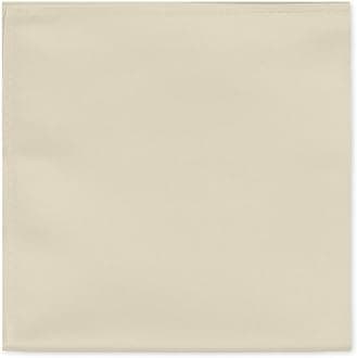 Jacob Alexander Men's Pocket Square Solid Color Handkerchief