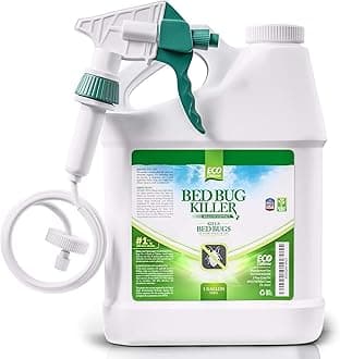 - Bed Bug Killer - Bed Bug Spray & Dust Mite Spray - Natural Treatment - 1 Gallon