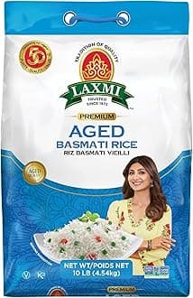 LAXMI AGED BASMATI RICE 10 LB