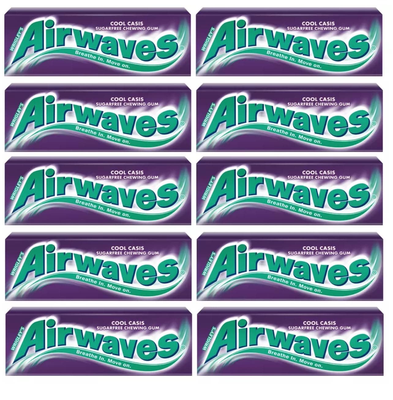 AirWavesCool Cassis Pack of 10
