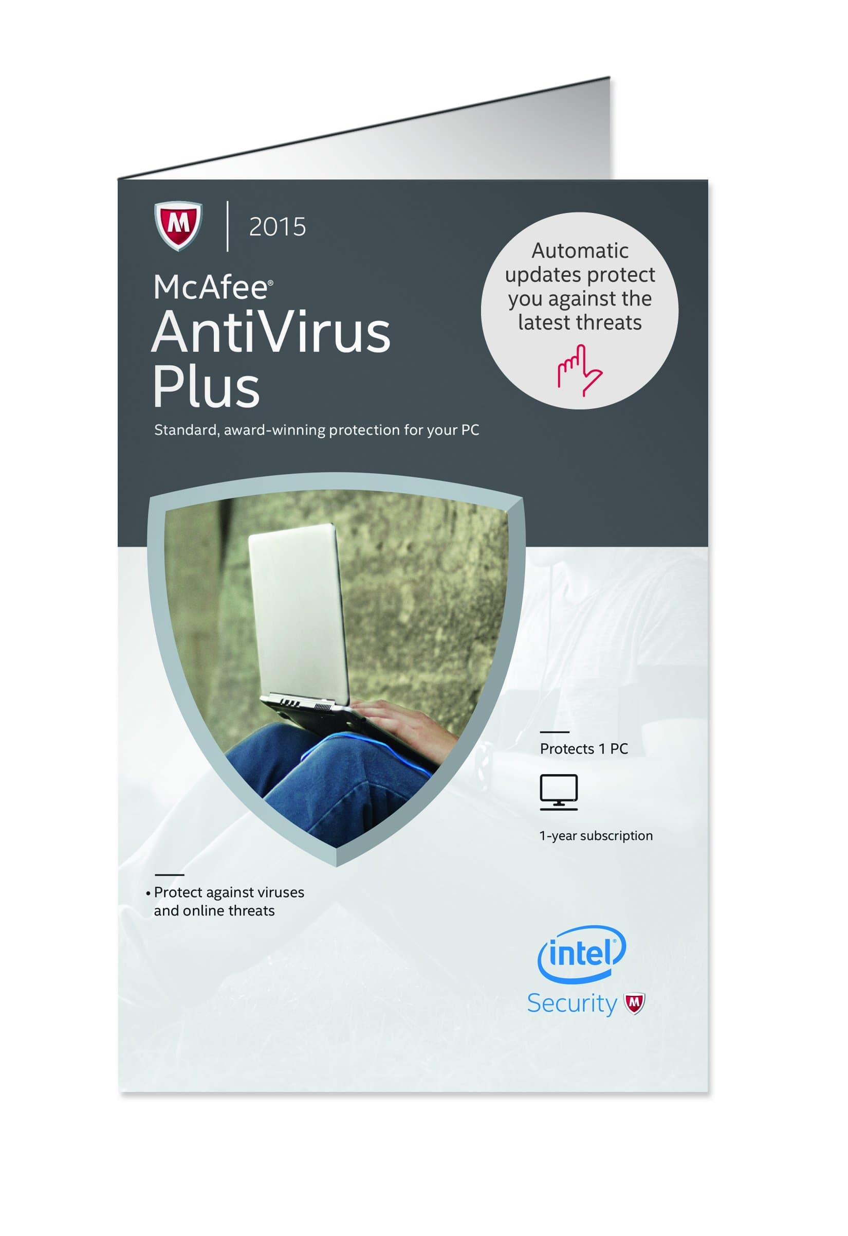 McAfee Antivirus Plus 2015 - 1 PC [OLD VERSION]