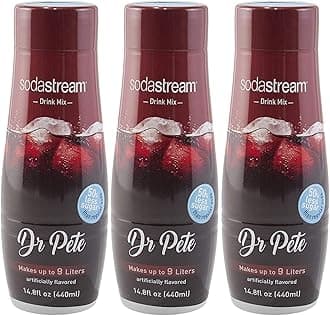 SodaStream Sparkling Drink, Dr Pete, 14.8 Fl Oz (Pack of 1)