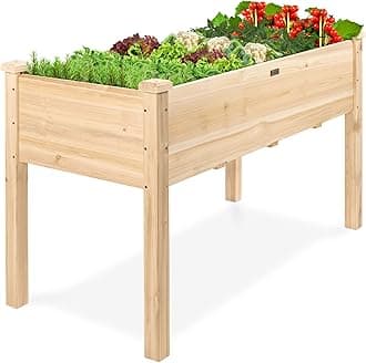 Best Choice Products Raised Vegetable Garden Bed Elevated Planter Kit Grow Gardening Vegetables