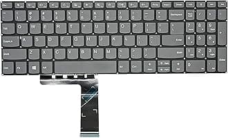 Replacement Keyboard for Lenovo ideaPad 330s-15IKB 330s-15ARR, ideapad 3-15IIL05 3-15ADA05 3-15ARE05 3-15IGL05, ideapad S340-15IWL S340-15API Laptop, ideapad 3 Keyboard US Layout