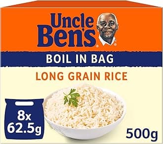 Boil in Bag Long Grain Rice (8x62.5g)