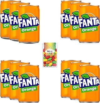 Mini Soft-Drink Cans 12-Pack (150ml) With Mint Bonus Sold by VR Angel Experience Refreshment Anywhere Anytime!