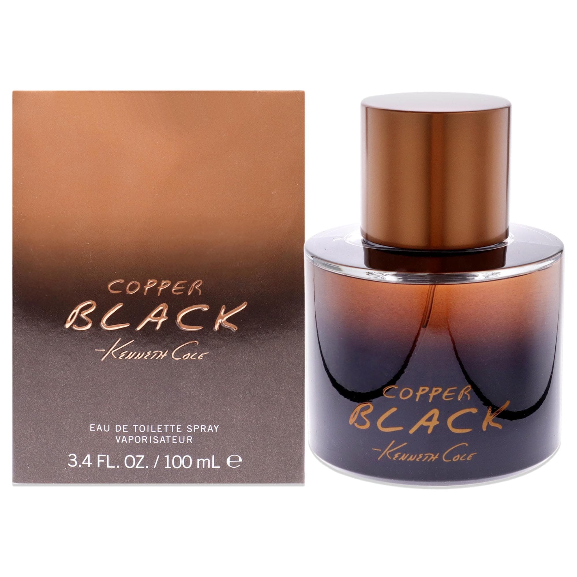 Cooper Black For Men 3.4 oz EDT Spray