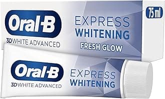 Oral-B 3D White Advanced Express Whitening Toothpaste Fresh Glow 75ml