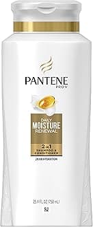 Pantene Pro-V Daily Moisture Renewal 2-in-1 Shampoo and Conditioner, 25.4 Fluid Ounce
