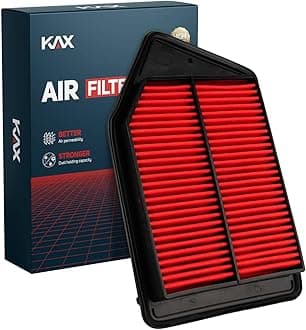KAX Premium Engine Air Filter, CA11476 Replacement for Honda Accord 2013 2014 2015 2016, Acura TLX 2015-2020, High Performance & Advanced Engine Protection