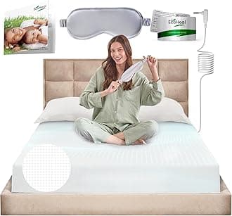 Earth Grounding Fitted Sheet Full Size with 12% Silver Fiber & 4% Silk & 84% Organic Cotton - White - Soft Earth Grounding Well Bed Sheets - Grounded Conductive Bed Sheets for Better Sleep