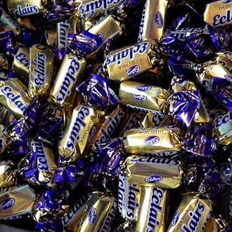 Cadbury Eclairs - Caramels with milk chocolate centres (1kg)
