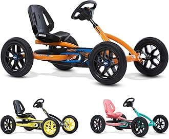 Buddy B-Orange Unisex Children's Pedal Go-Kart