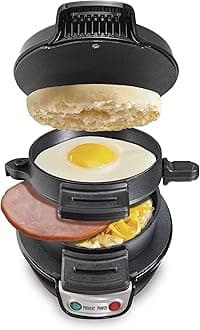 Hamilton Beach Breakfast Sandwich Maker - Black
