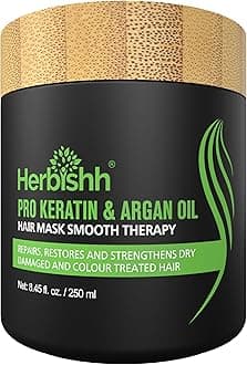 Argan Hair Mask-Deep Conditioning & Hydration For Healthier Looking Hair For Very Dry, Weak, Stressed Out Hair, No Sulphates, No Parabens