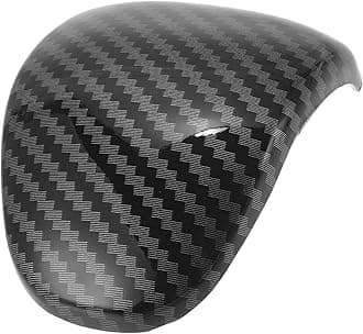 ABS Gear Shift Knob Button Cover for Kia Forte Sorento Carens Seltos Telluride XCEED CEED Carbon Fiber Black