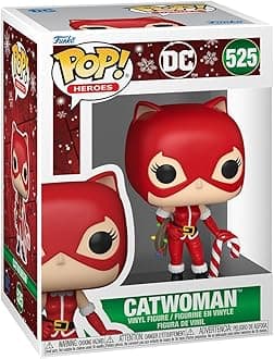 Funko POP Heroes: Holiday '24 – Catwoman - DC Comics - Collectable Vinyl Figure - Gift Idea - Official Merchandise - for Kids & Adults - Comic Books Fans - Model Figure for Collectors and Display