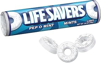 Life Savers Pep-O-Mint Roll, 0.84 Ounce (Pack of 1), Peppermint Breath Mints