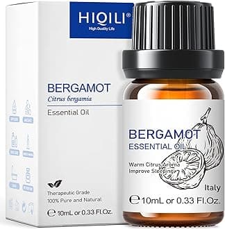 Bergamot Essential Oil for Diffuser, Skin, Hair, DIY, 100% Pure & Natural, Travel Size - 0.33 Fl Oz (10 mL)