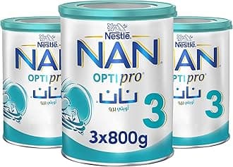 Nestle NAN Optipro Stage 3, 1 To 3 Years, Powder Milk Tin, 800G, Pack of 3