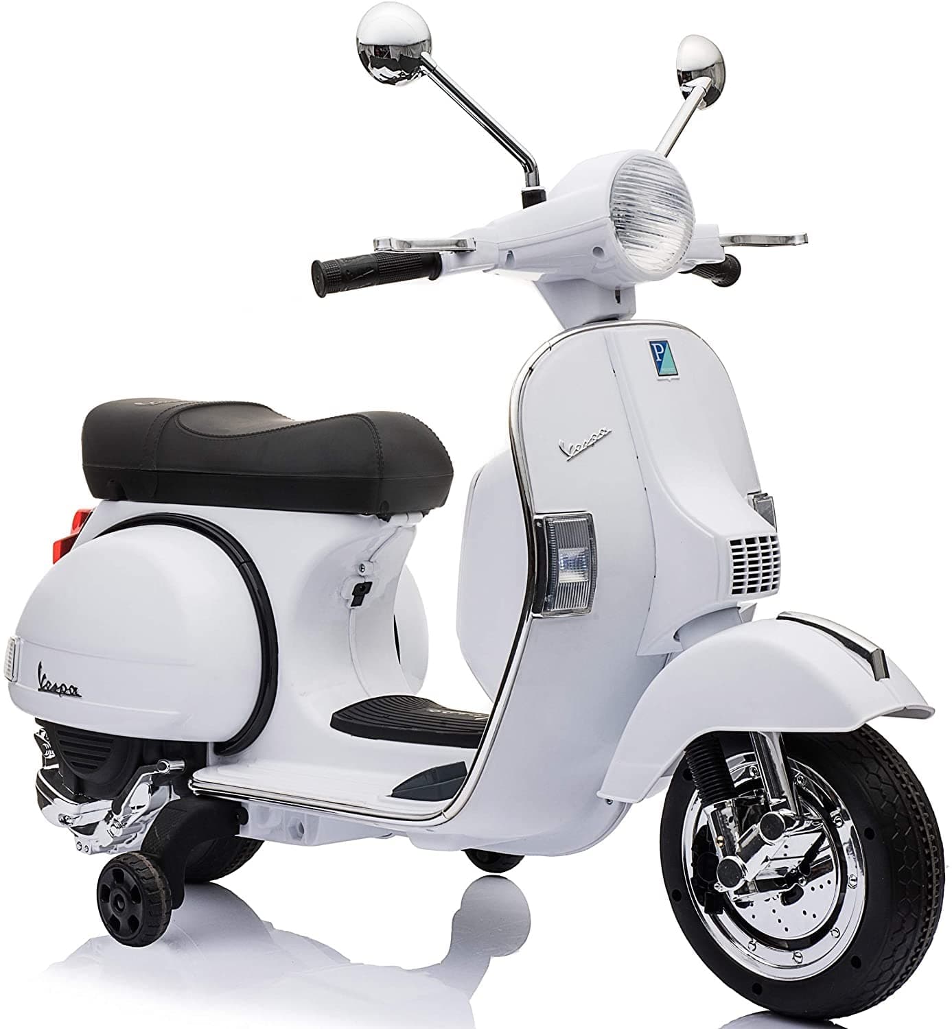 Vespa Scooter, White, Large