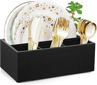 Wooden Silverware Holder