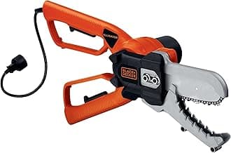 BLACK+DECKER Lopper Chain Saw, 4.5-Amp Pruner, Loppers for Tree Trimming Heavy Duty (LP1000)