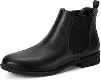 MaxMuxun Women's Ankle Boots Low Heel Chelsea Booties