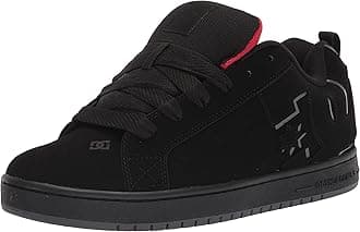Shoes Men's Court Graffik Low Top Sneaker Shoes Black/Red (blr) 10