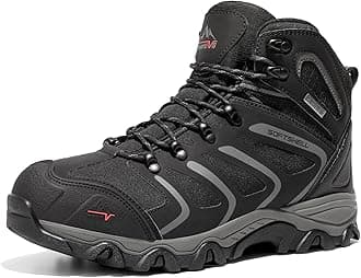 Men's Ankle High Waterproof Hiking Boots Outdoor Lightweight Shoes Trekking Trails Armadillo