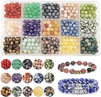 6mm 960pcs Natural Beads Set
