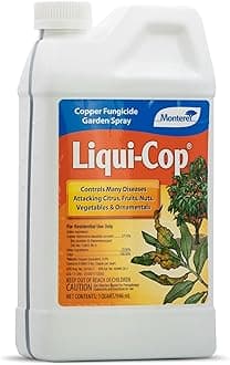 Monterey Liqui-Cop - Copper Fungicide Garden Spray for Citrus and Fruit & Nut Trees - 32 oz
