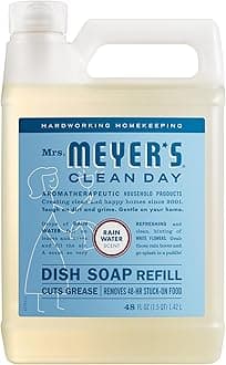CLEAN DAY Liquid Dish Soap Refill, Rain Water, 48 fl. oz