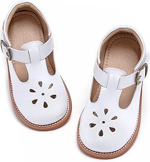 Felix & Flora Toddler Little Girl Mary Jane Dress Shoes - Ballet Flats for Girl Party School Shoes