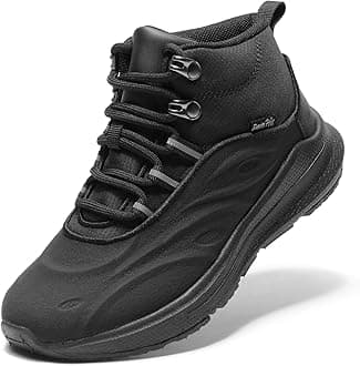 DREAM PAIRSBoys Girls Boots Kids High Top Sneakers Shoes Outdoor Hiking DuraPlay Lace Up Shoes for Little/Big Kid