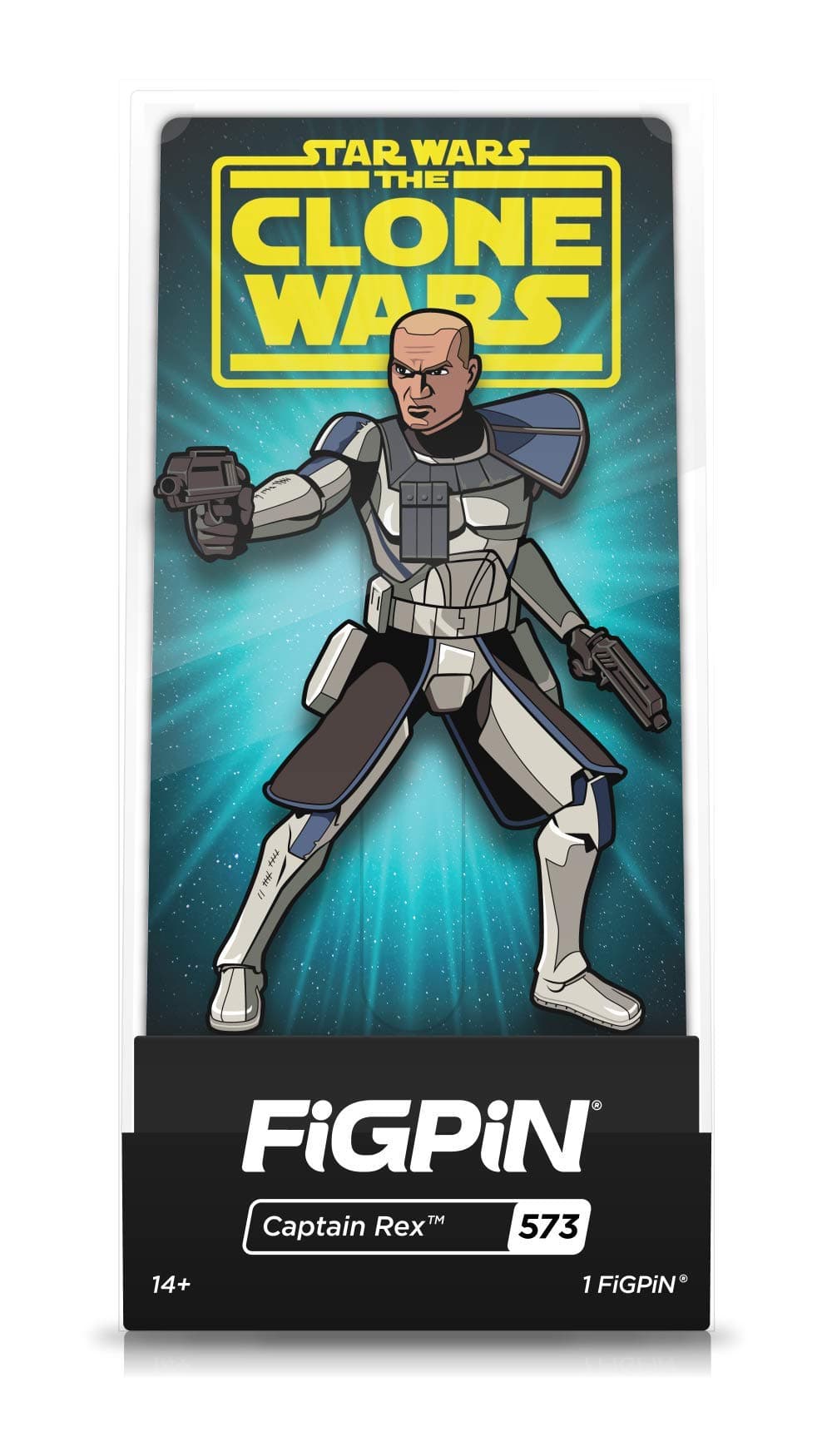 - FiGPiN Star Wars: The Clone Wars - Captain Rex (#573)
