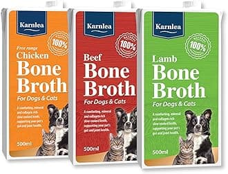 Karnlea Pets Bone Broth Variety Pack - 3x 500ml