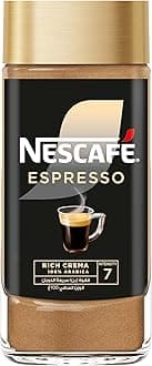 Espresso Instant Coffee, Rich Crema, 100% Arabica, Jar 100g