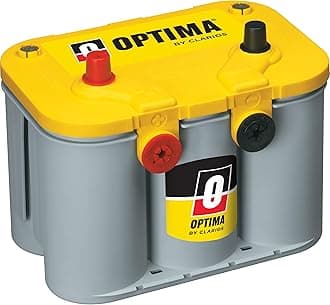 Batteries High Performance D34/78 YELLOWTOP® Dual Purpose Sealed AGM Car, Truck and SUV Battery, 750 CCA, Dual Terminal, Maintenance Free, Versatile Mounting