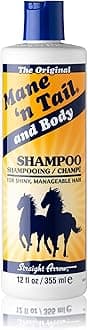 Mane 'n Tail & Body Shampoo for Shiny & MANAGEABLE Hair 12 oz For Horses and Humans