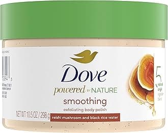 Powered By Nature Smoothing Body Polish Exfoliating With 5 Natural Origin Ingredient Blend For Skin Care 10.5 oz (Pack of 1)