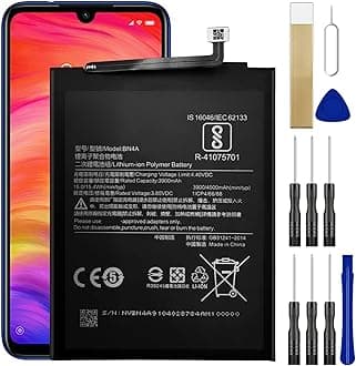 Replacement Battery BN4A for Xiaomi Redmi Note 7 & Note 7 Pro Battery Free Adhesive Tool