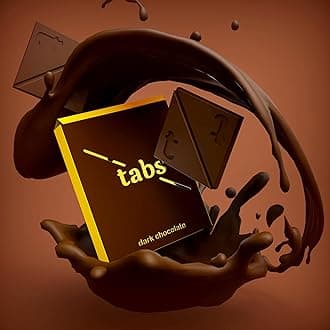 Tabs Premium Dark Chocolate | For Men & Women | For Couples | Gourmet Bars | Gifting & Special Moments | 1 Chocolates (20 Gram) | Anniversary, Valentine, Wedding & Birthday Gift Set