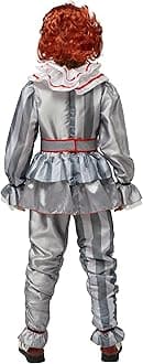 Spooktacular Creations Boy Scary Clown Costume, Scary Halloween Costume Kids, Killer Clown Outfit for Boys