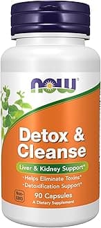 NOW Foods Supplements, Detox and Cleanse, 90 Veg Capsules, Liver and Kidney Support*