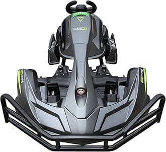Go Karts for Adults, PRO Electric Go Kart Build in 1500W*2 AC Brushless Motor with 54V8A Removable Lithium Battery and Handbrake, 40km/h High Speed Drifting Gokart for Ages 14+ Up to 2m/200kg