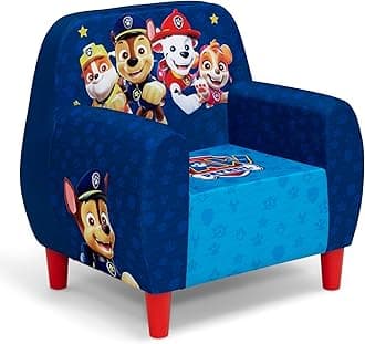 Delta Children - Paw Patrol foam chair for kids, blue
